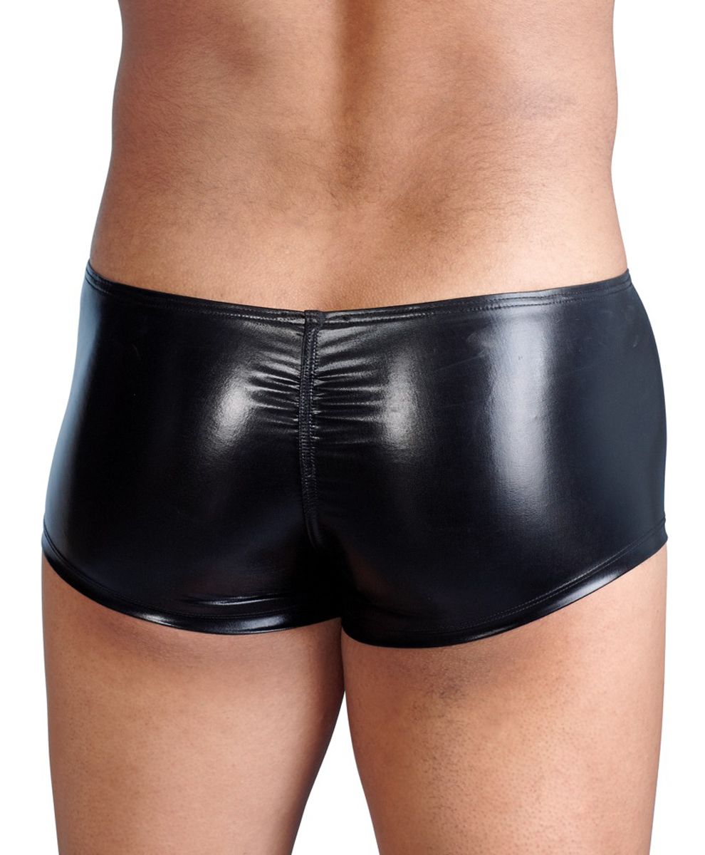 Wet look Men's Zippered Boxers
