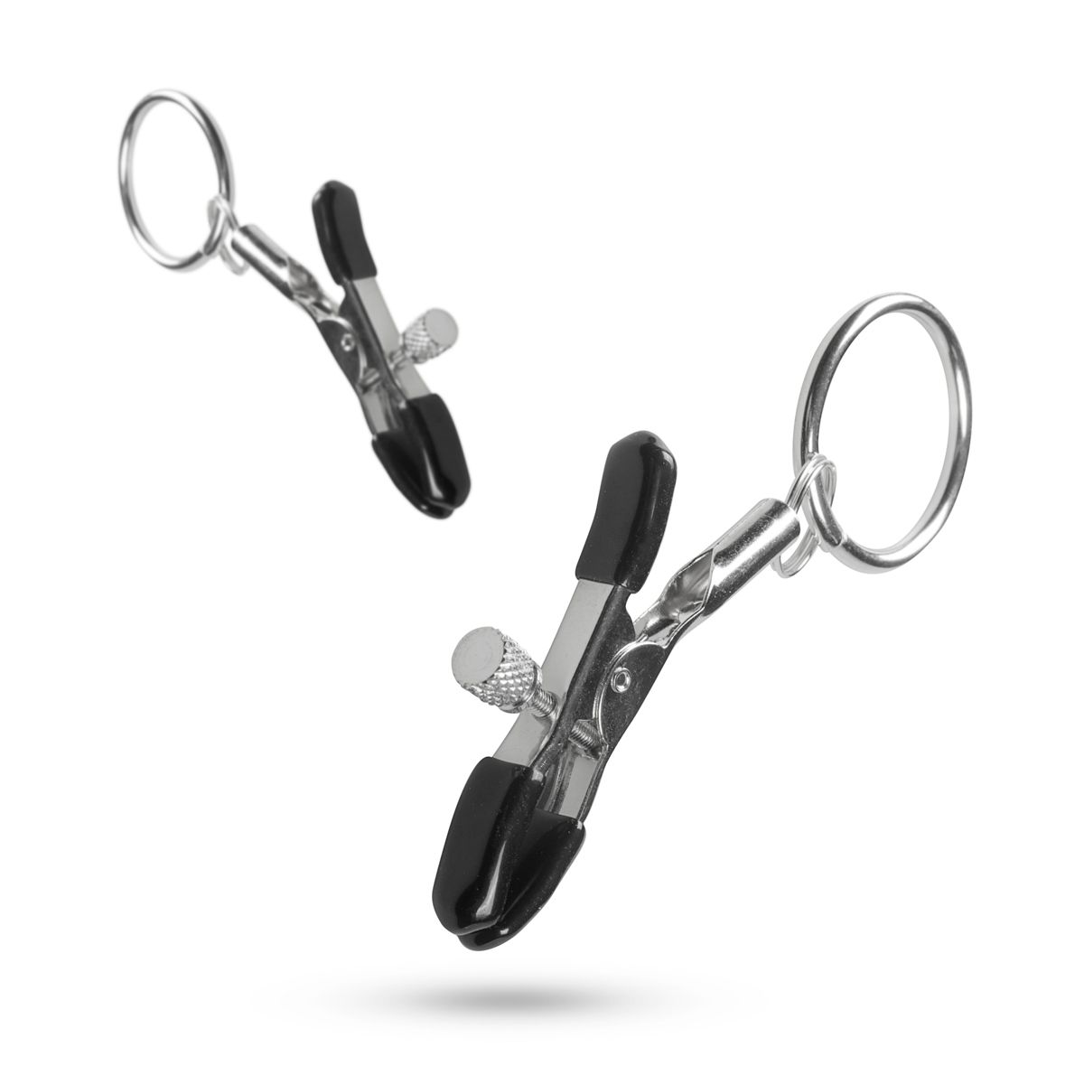 Easytoys Fetish - Metal Nipple Clamps With Ring
