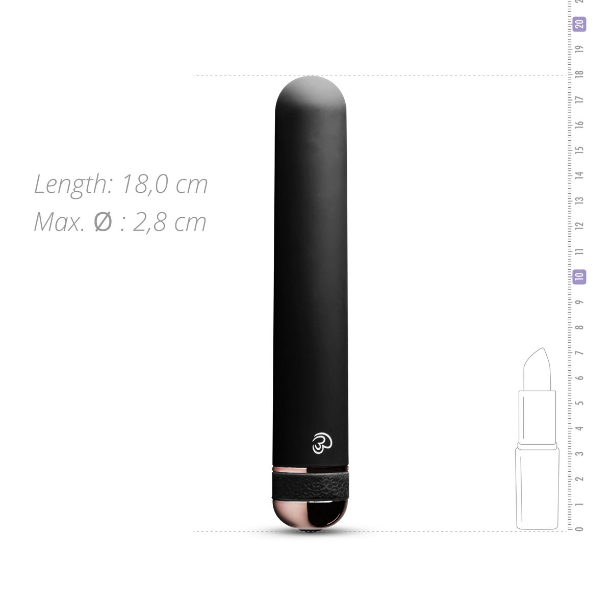 Supreme Vibe Vibrator - Black