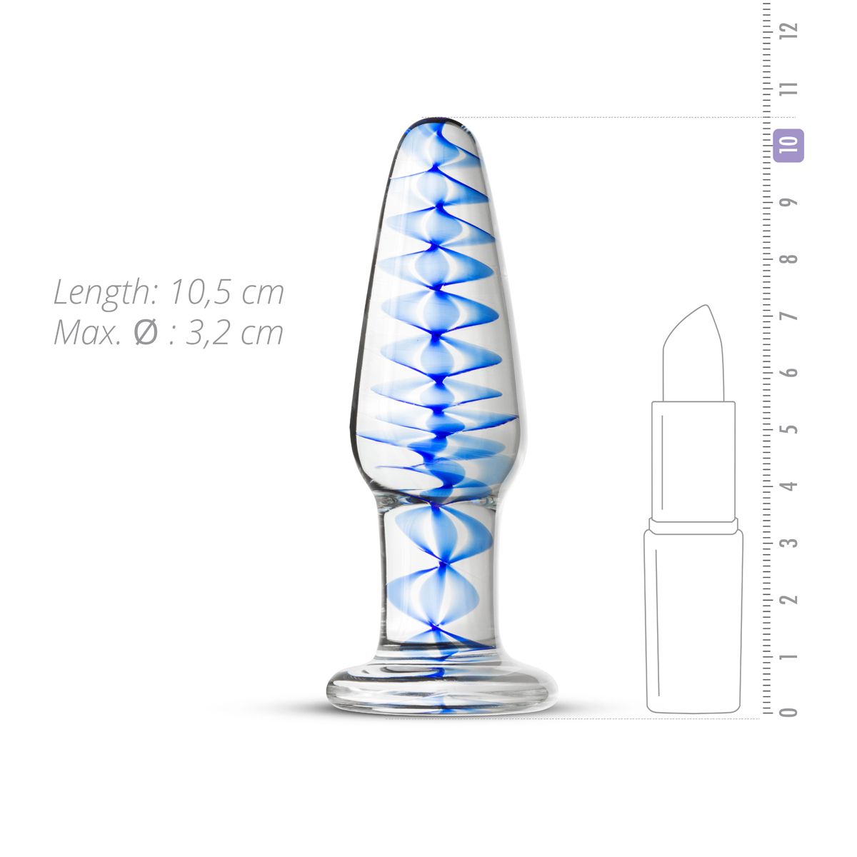 Glass Buttplug No. 23