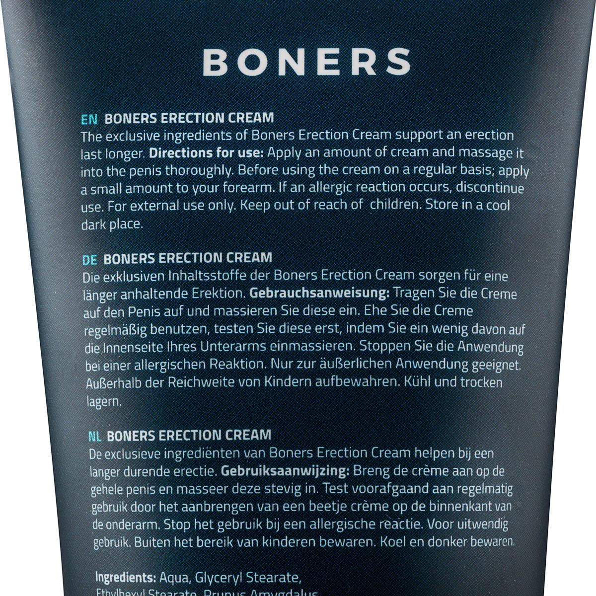 Boners Erection Cream - 100 ml