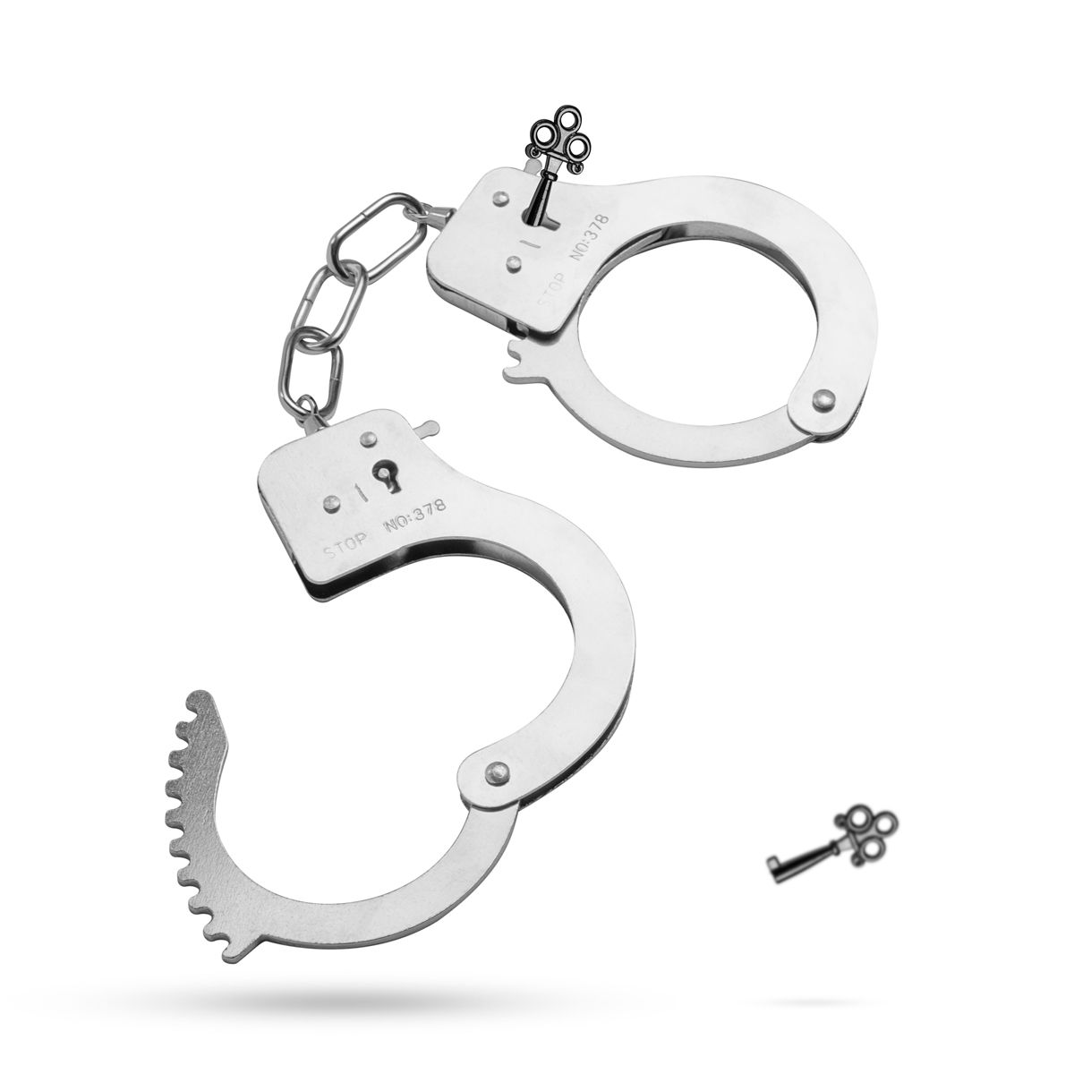 Easytoys Fetish - Metal Cuffs - Silver