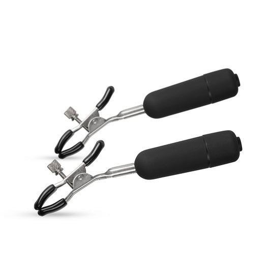 Easytoys Fetish - Nipple Clamps With Vibrating Bullets