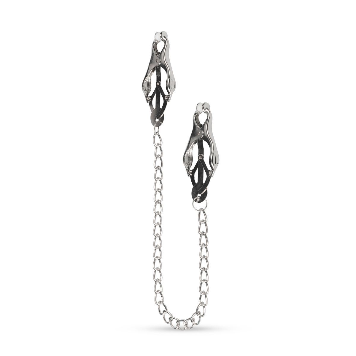 Easytoys Fetish - Japanese Clover Clamps With Chain