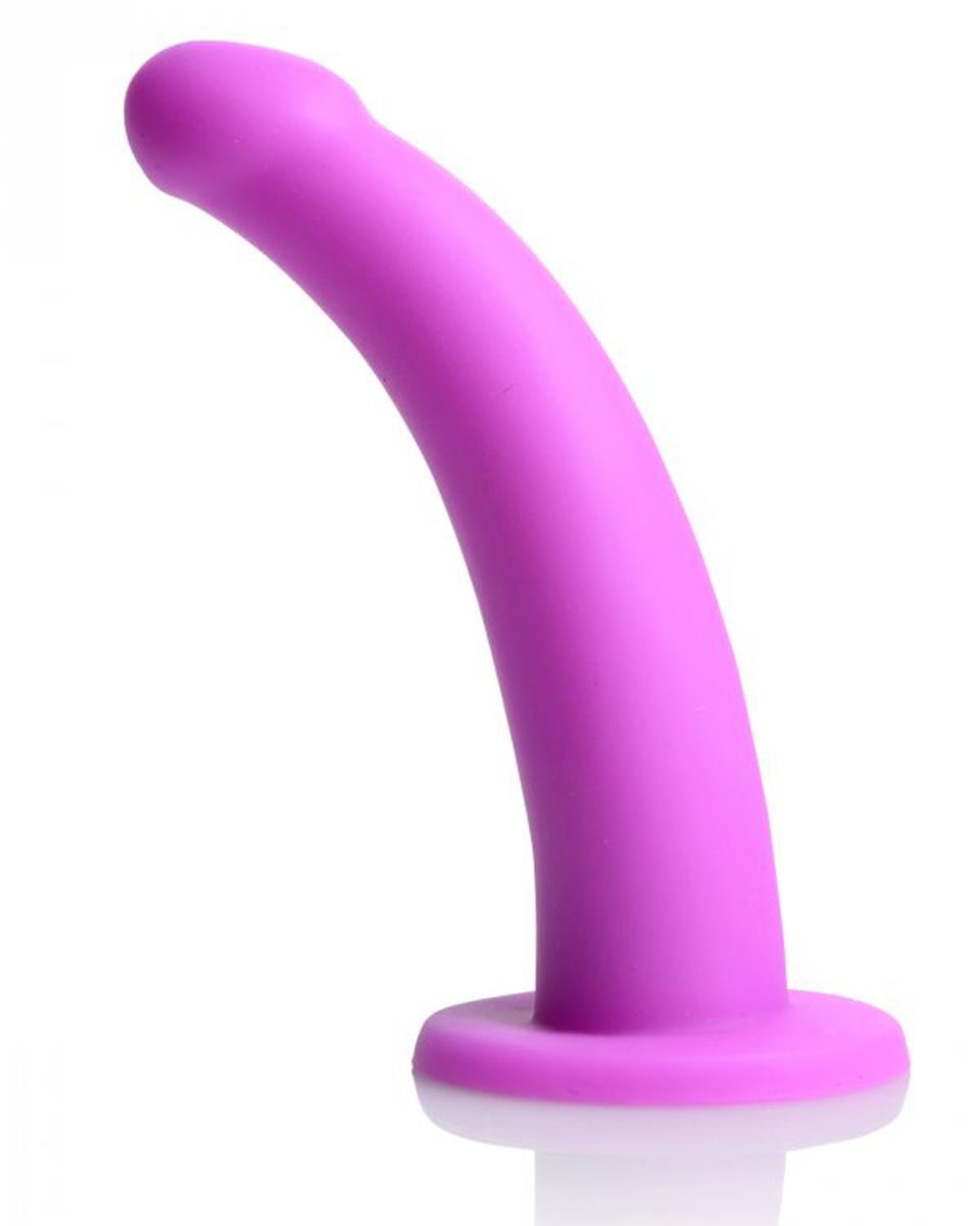 Strap U - Navigator Silicone G-Spot Dildo with Harness