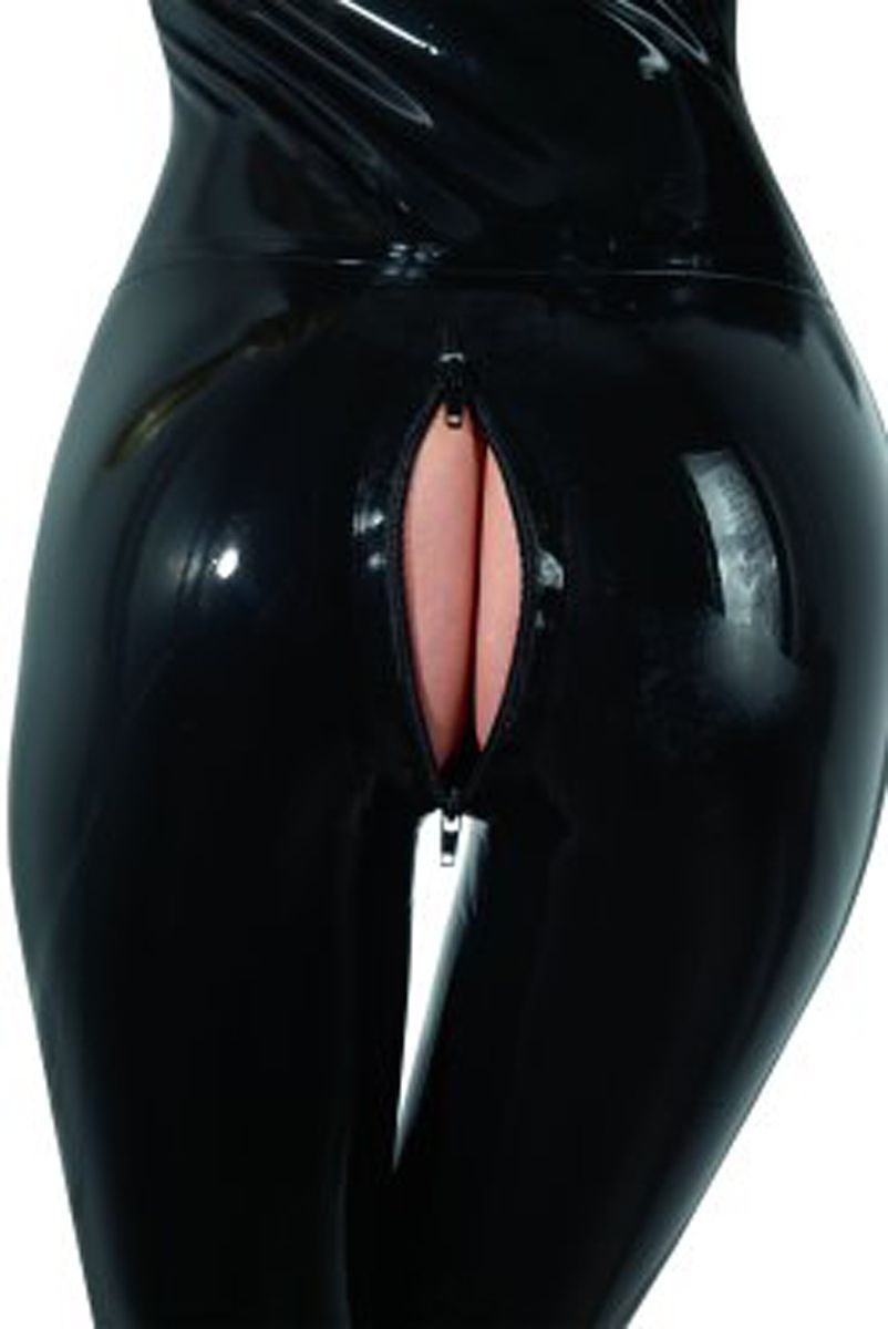 Latex Catsuit black