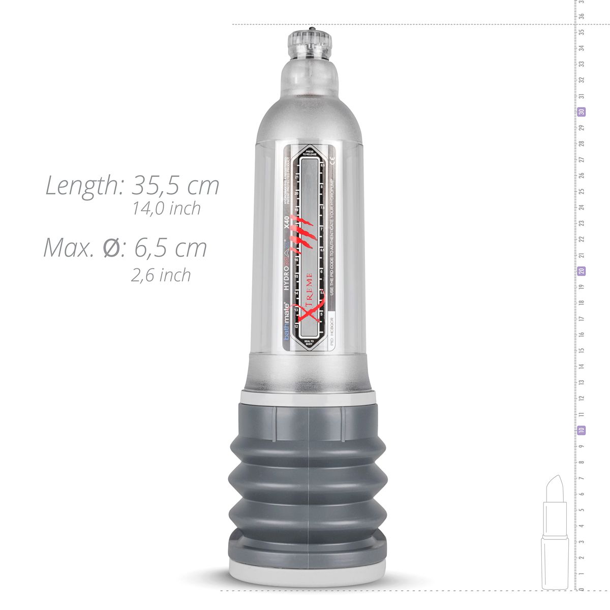Bathmate HydroXtreme 9 - Clear