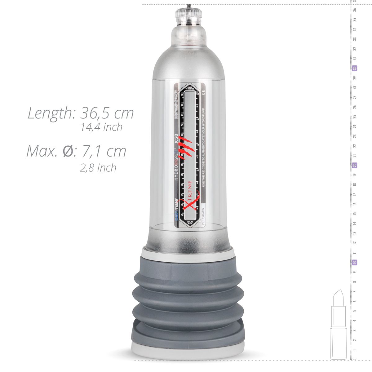 Bathmate HydroXtreme 11 - Clear