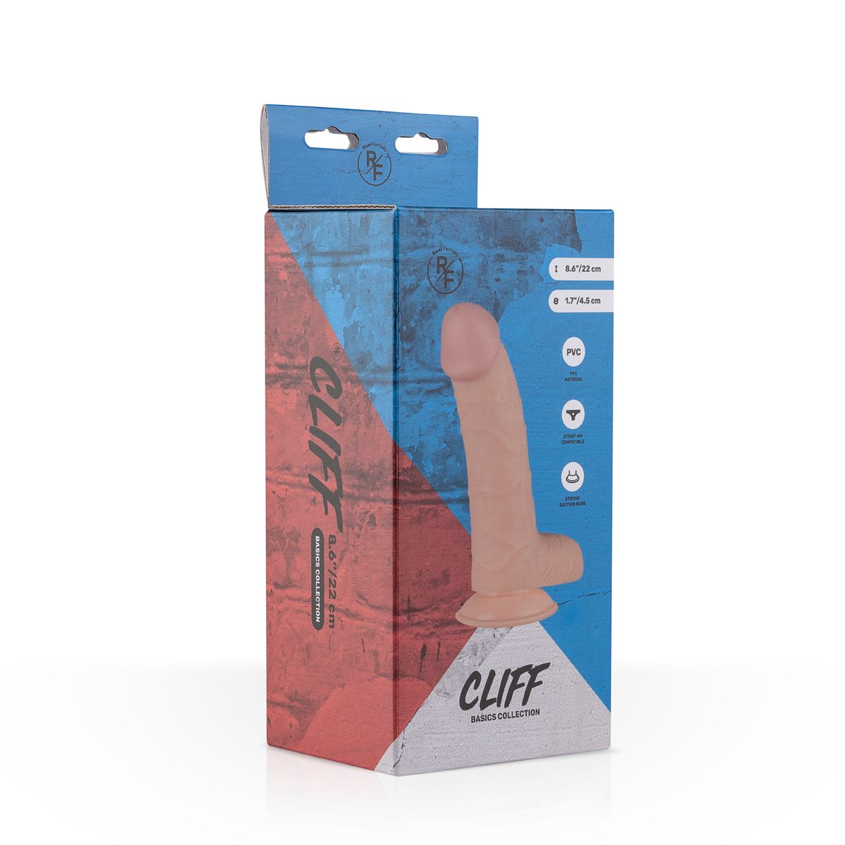 Cliff Realistic Dildo - 22cm