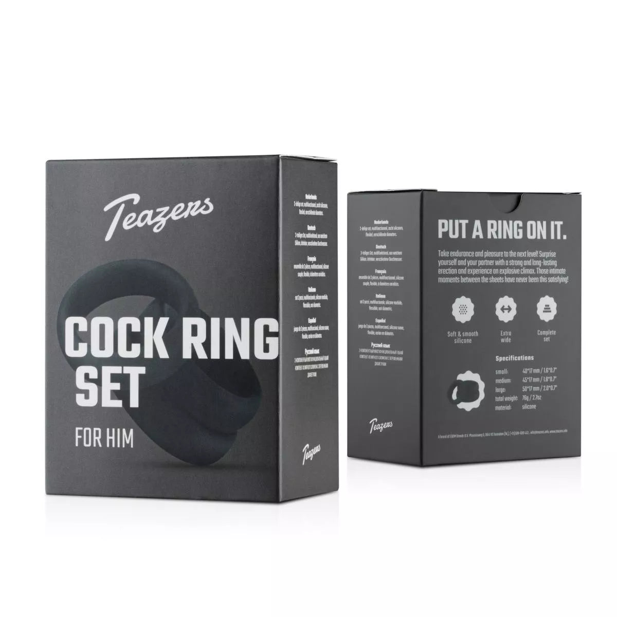 Teazers Silicone Cockring Set