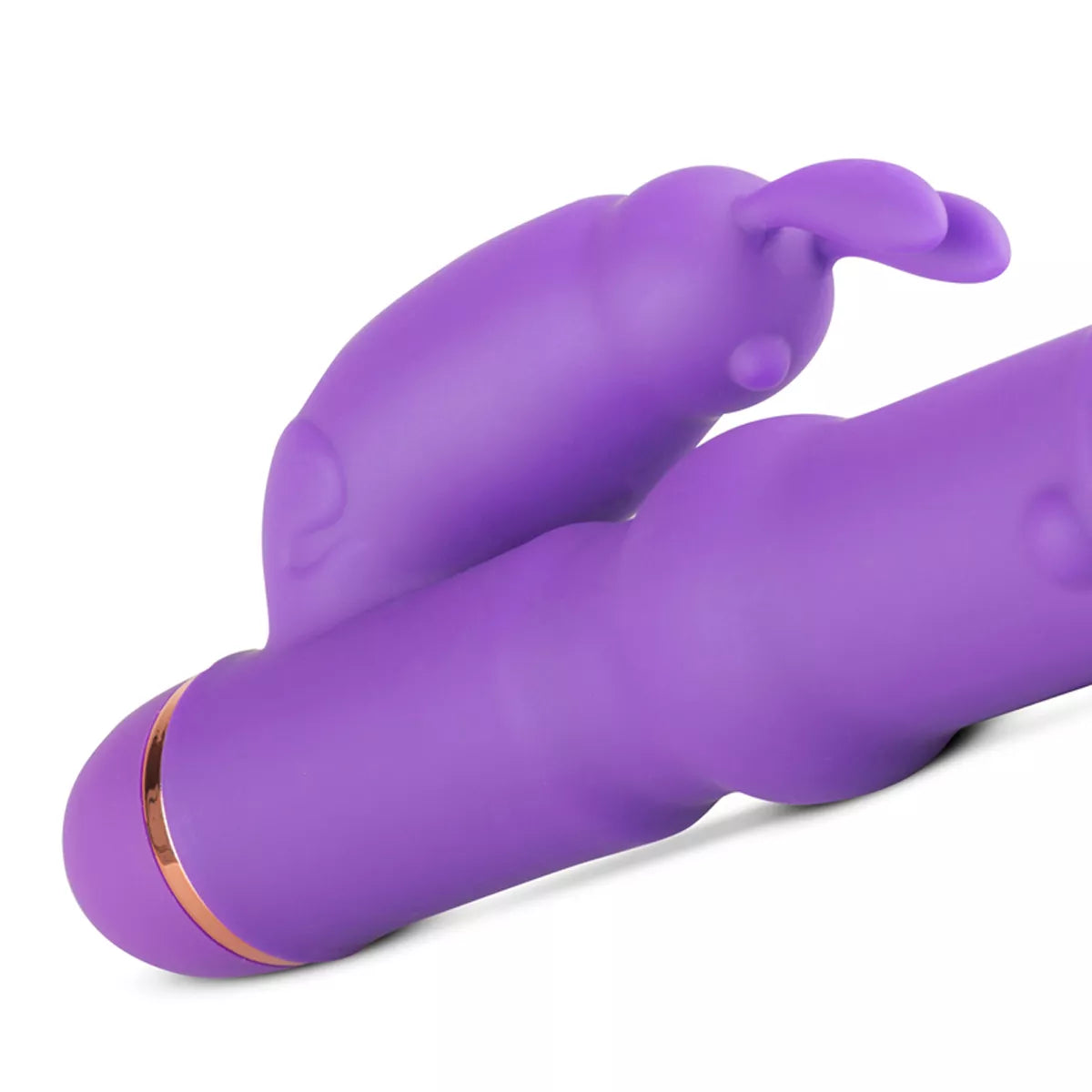 Vibrador Teazers Silicone Rabbit - Roxo