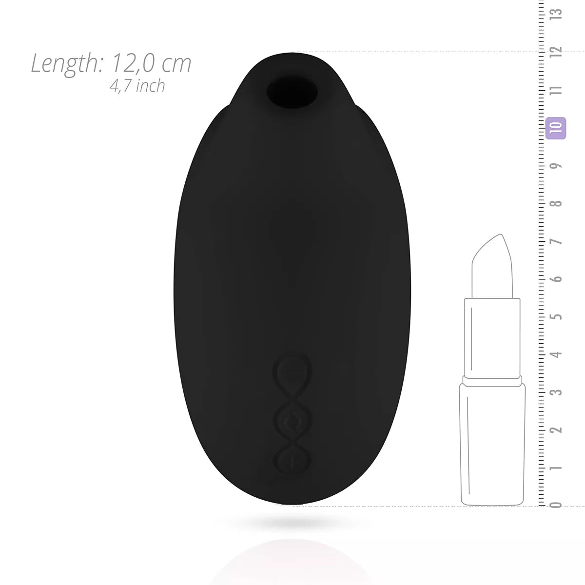 LELO - Sona Air Pressure Vibrator - Black