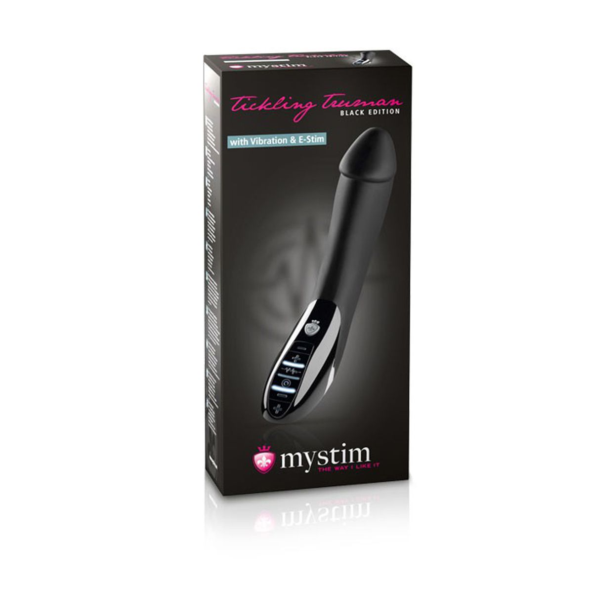 Tickling Truman E-Stim Vibrator - Black Edition