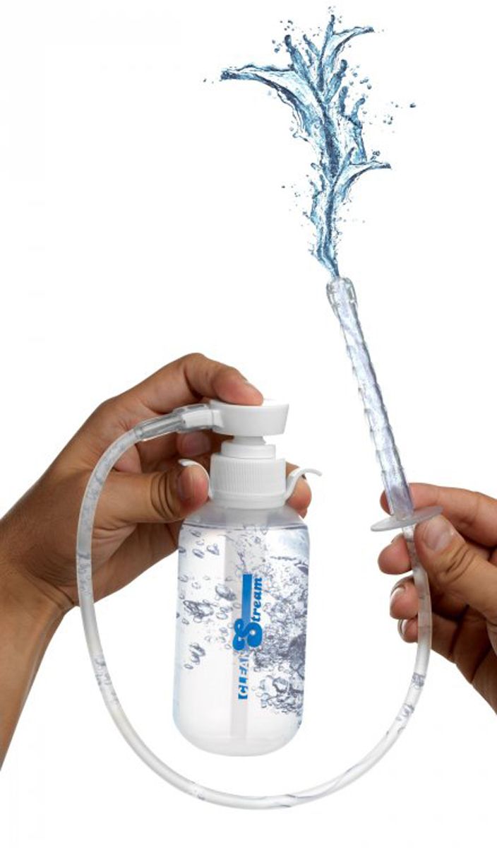 Pump Action Enema Bottle