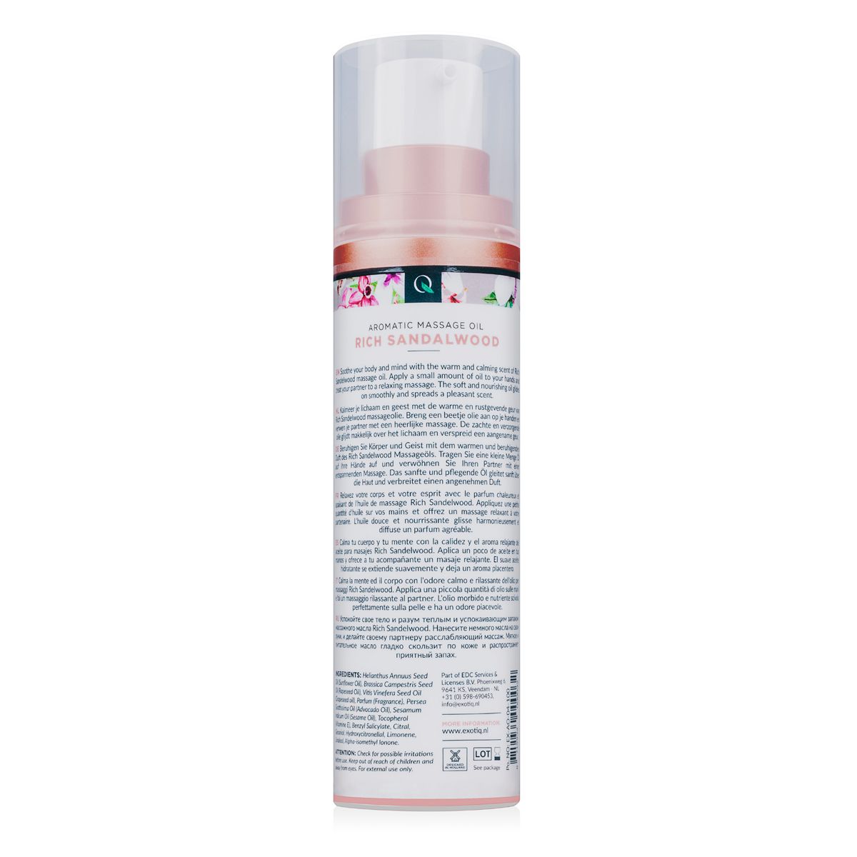 Exotiq Massage Oil Rich Sandalwood - 100 ml