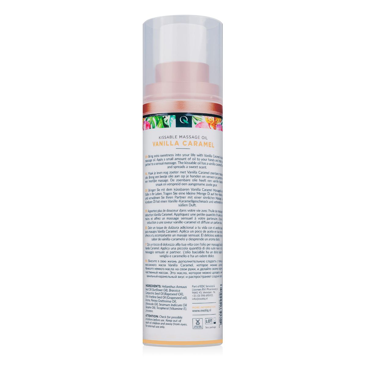 Exotiq Massage Oil Vanilla Caramel - 100 ml