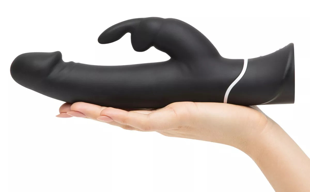 Happy Rabbit – Realistic Rabbit Vibrator – Black