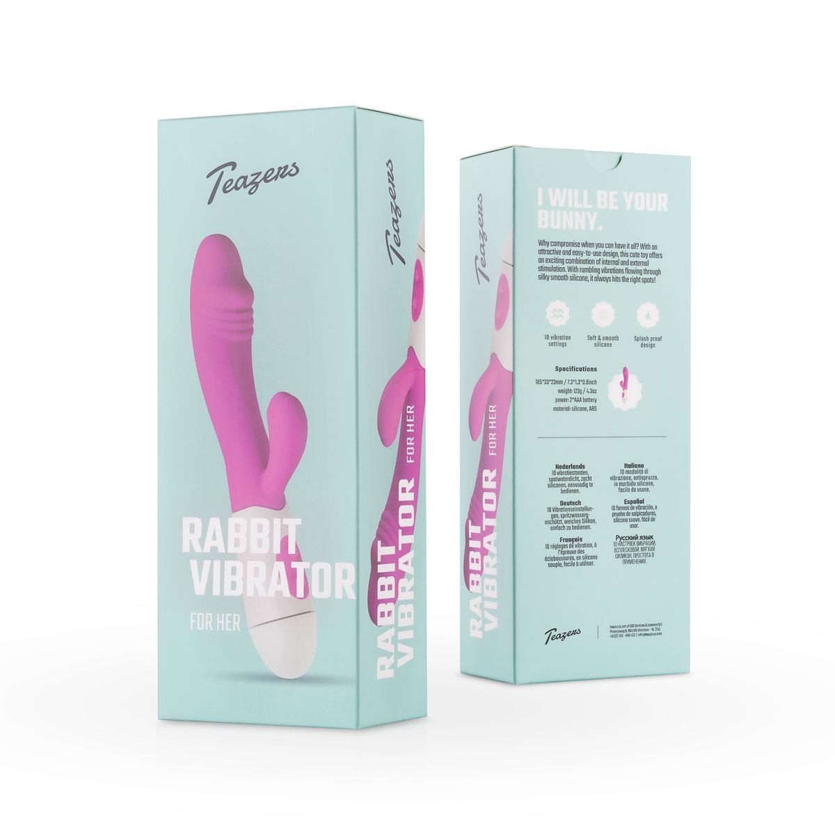 Teazers – Tarzanbocht Vibrator – Purple