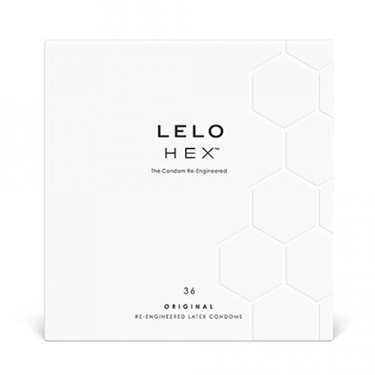 LELO HEX Condoms Original - 36 Condoms