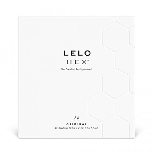 LELO HEX Condoms Original - 36 Condoms