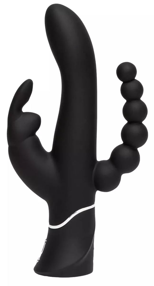 Happy Rabbit – Triple Curve Rabbit Vibrator – Black