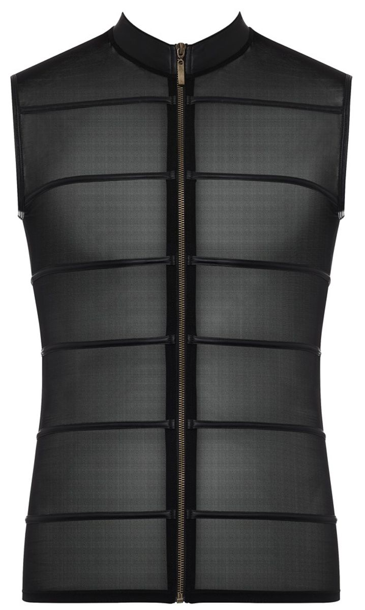 Powernet Shirt With Wetlook Stripes
