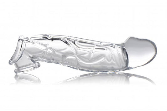 Size Matters - Clear Extender Curved Penis Sleeve
