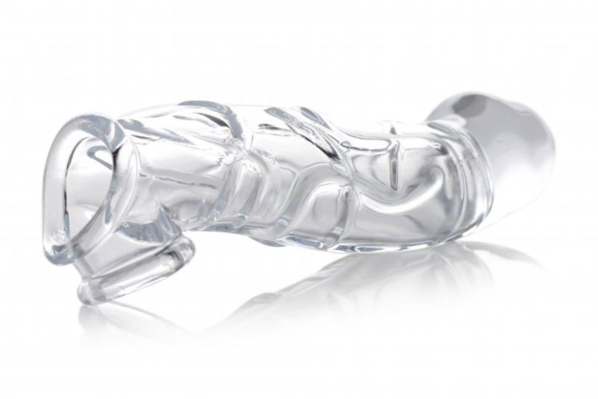 Size Matters - Clear Extender Curved Penis Sleeve