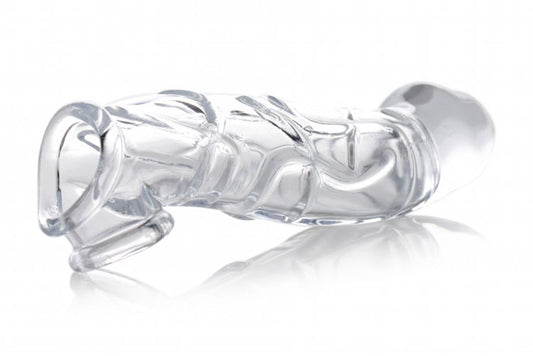 Size Matters - Clear Extender Curved Penis Sleeve
