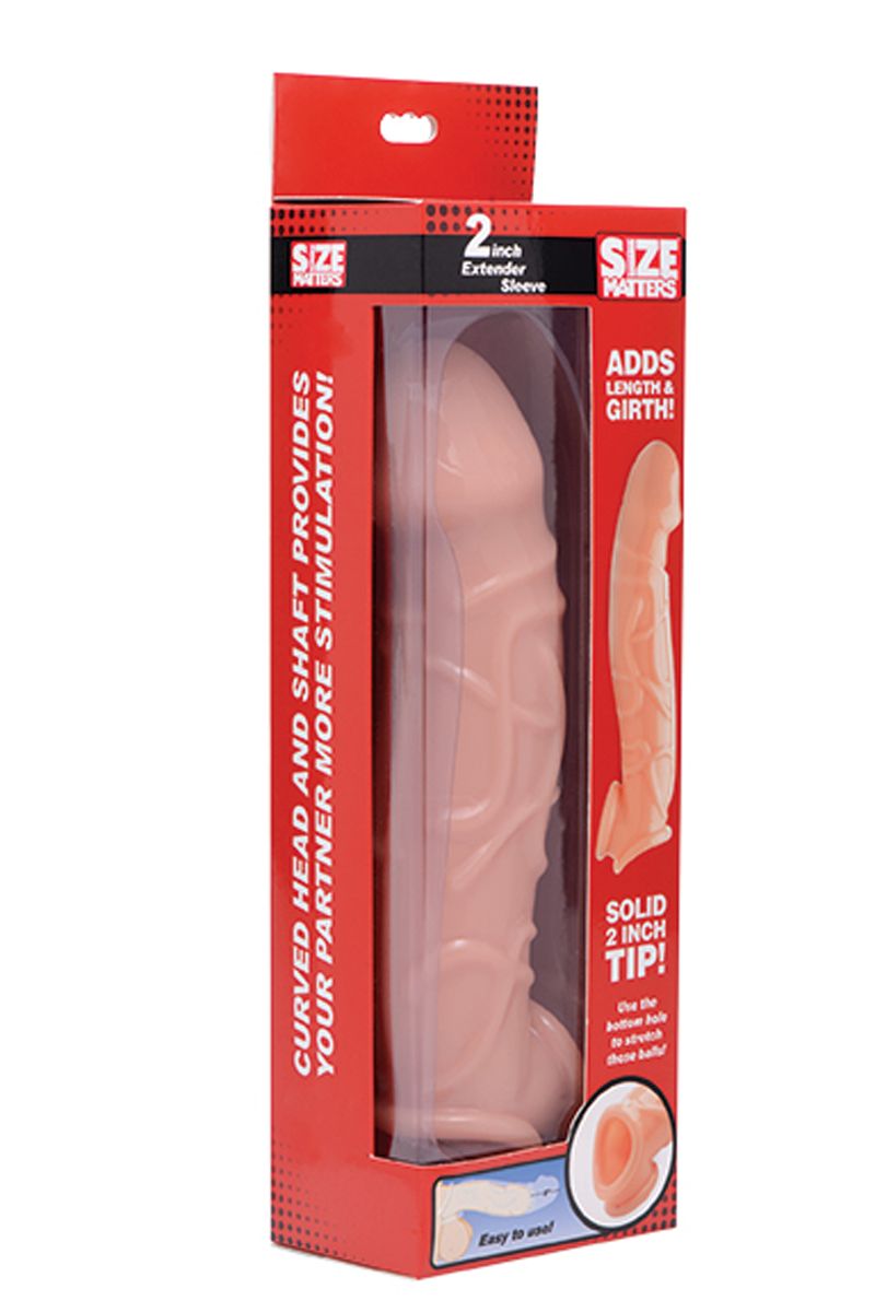Flesh Extender Curved Penis Sleeve
