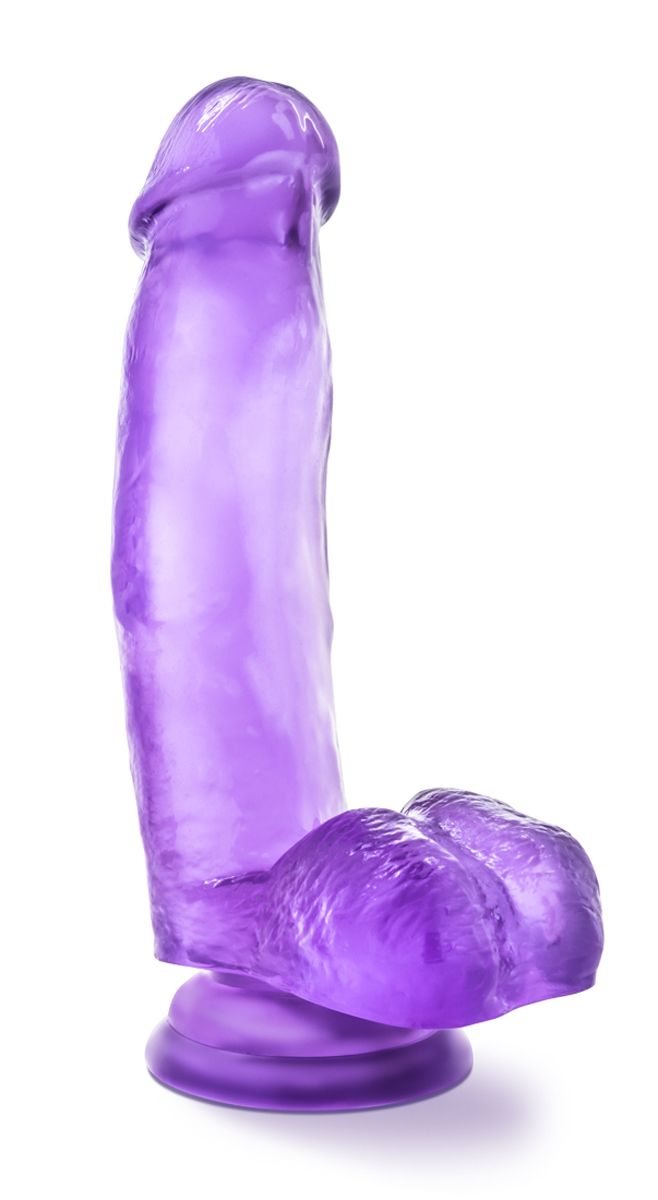 B Yours Sweet 'N Hard Realistic Dildo Purple