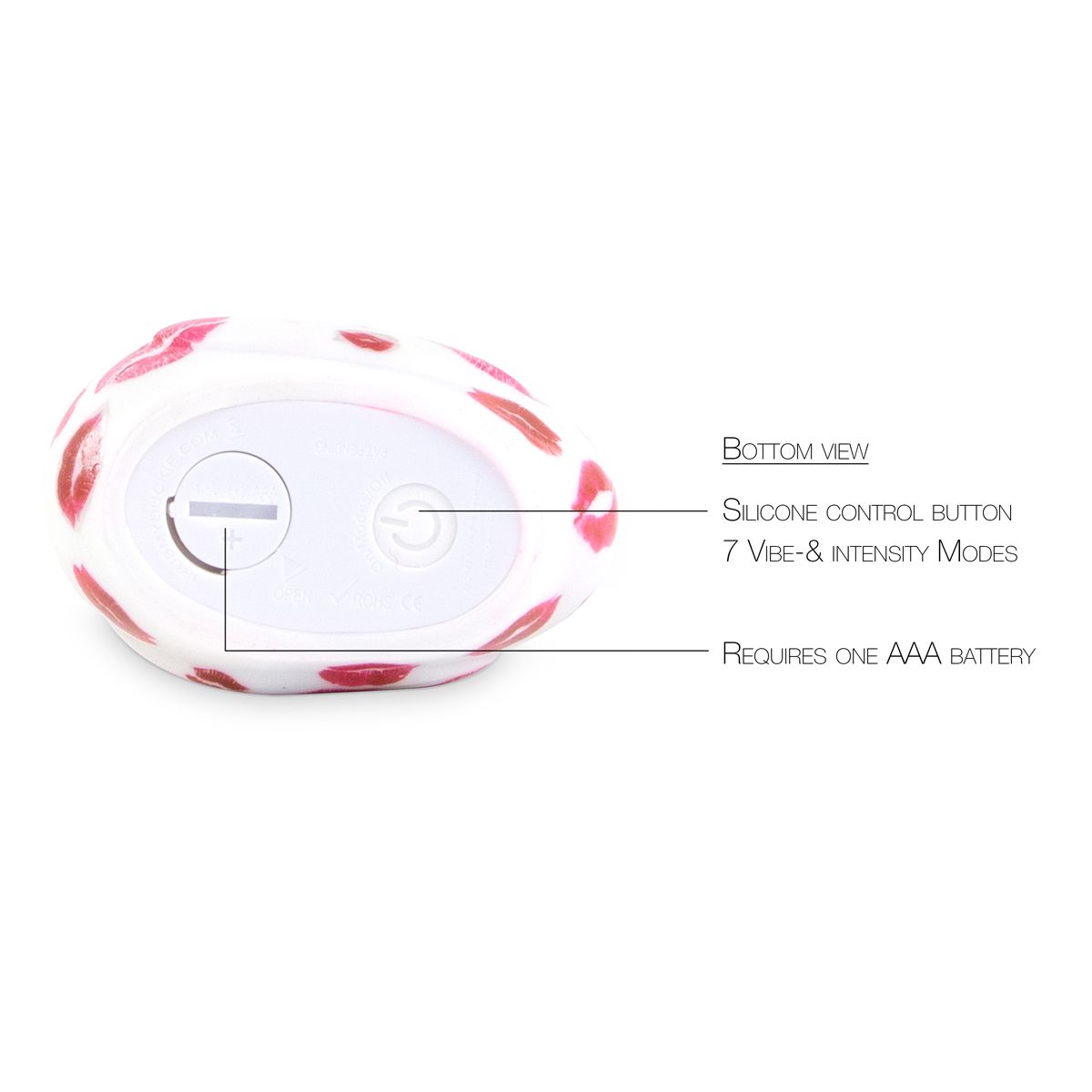 I Rub My Duckie 2.0 Romance - White/Pink