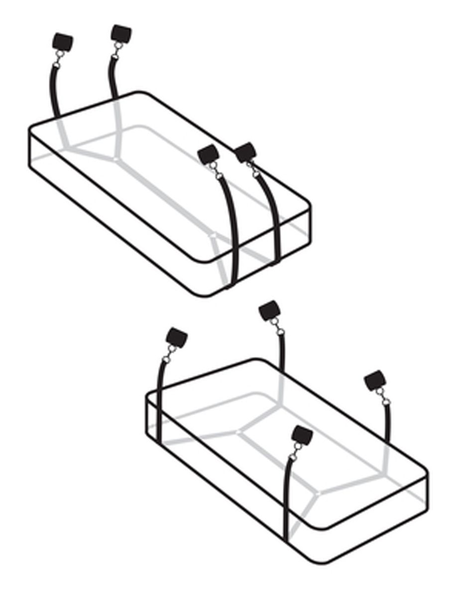 Pipedream - Limited Edition Wraparound Mattress Restraints