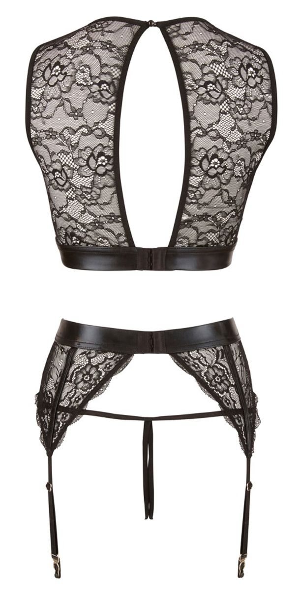 Lace Bondage Lingerie Set