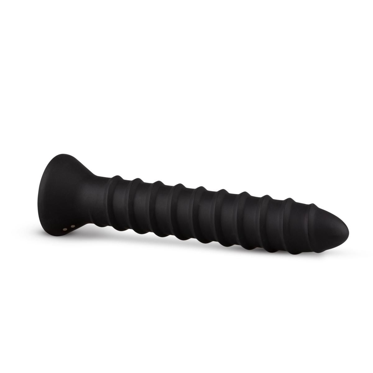 Screwed Plug Anal Vibrator - Large
