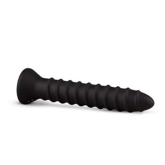 Screwed Plug Anal Vibrator - Large