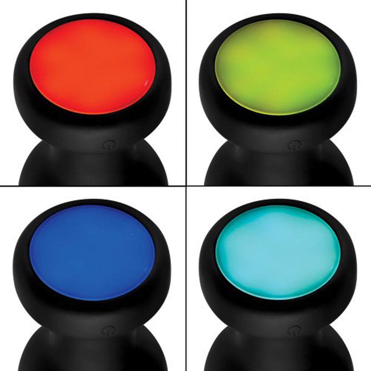 Booty Sparks - Vibrating LED Light Butt Plug - Medium