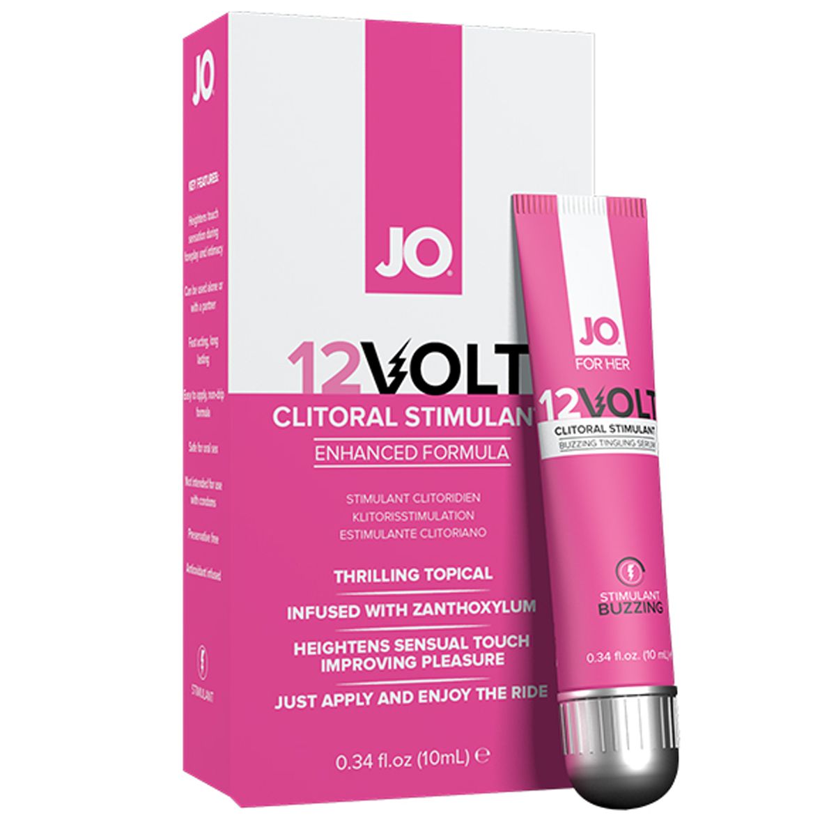 JO For Her Clitoral Serum Buzzing 12Volt 10 ml | System JO