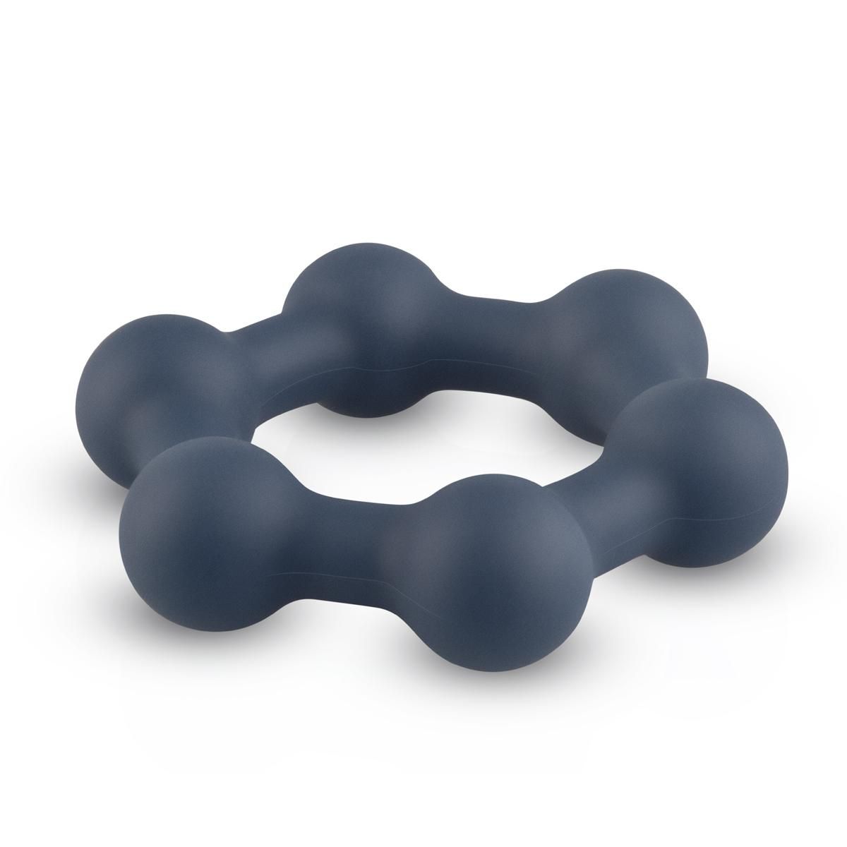 Boners Hexagon Cockring With Steel Balls