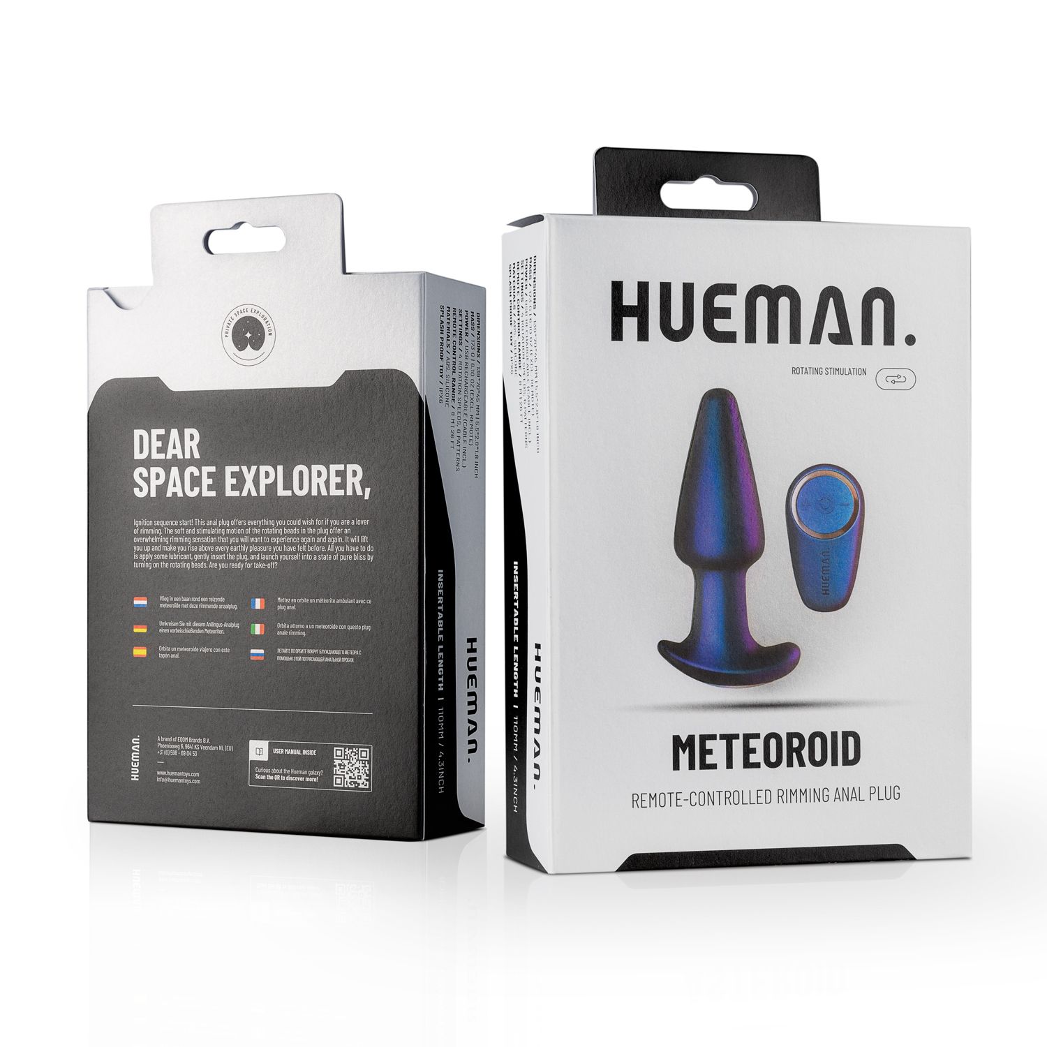 Hueman - Meteoroid Rimming Anal Plug