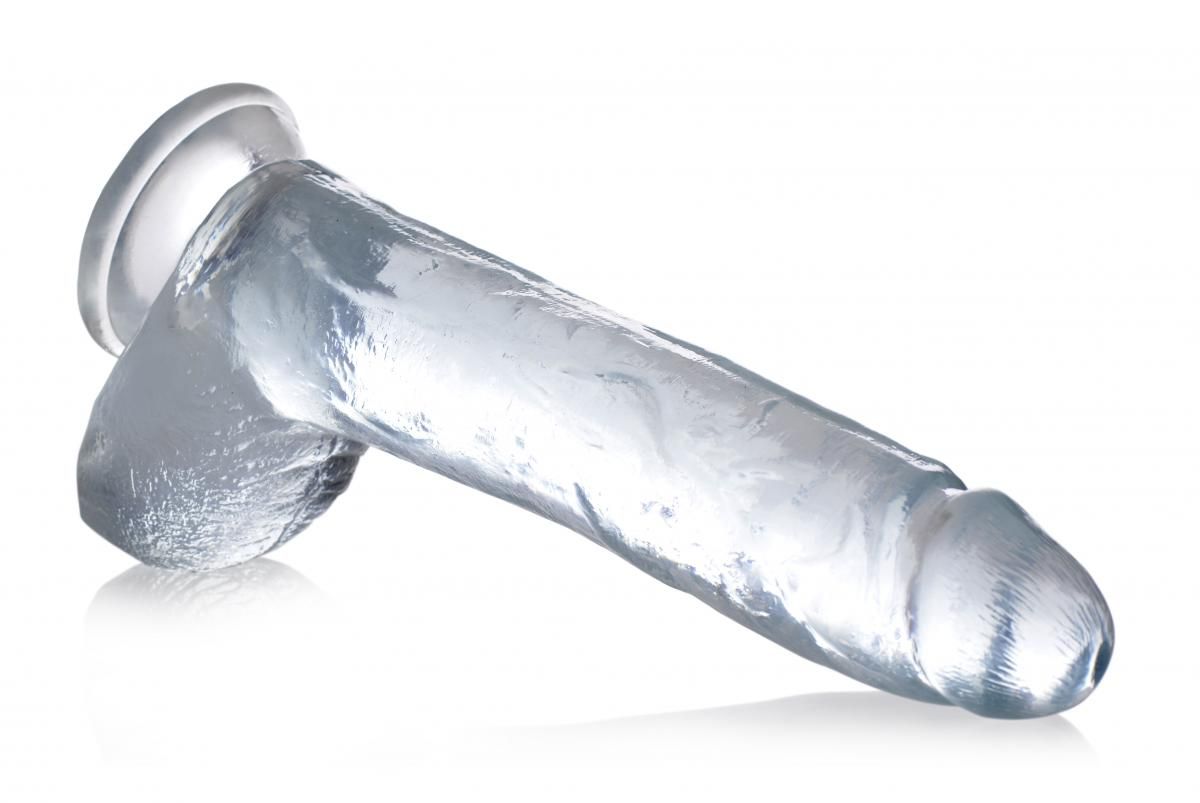 Jock C-Thru Transparent Dildo - 29 cm