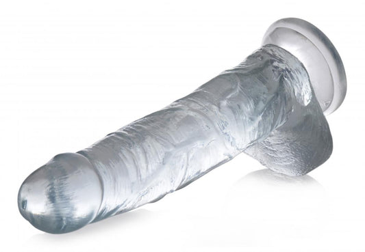 Jock C-Thru Transparent Dildo - 27 cm