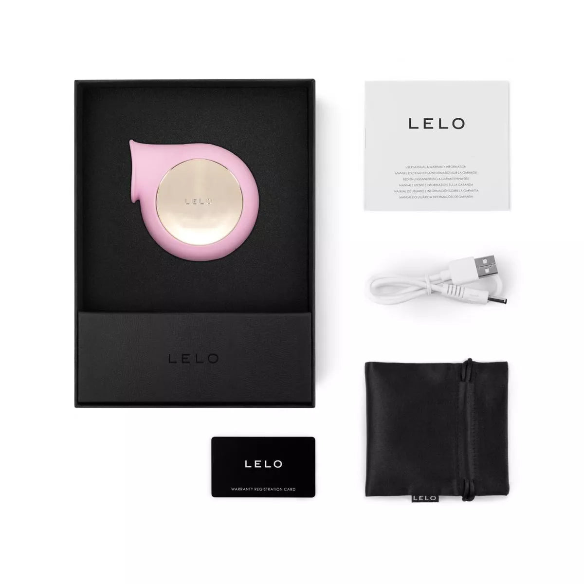 LELO - Sila - Vibrador de Sucção - Rosa