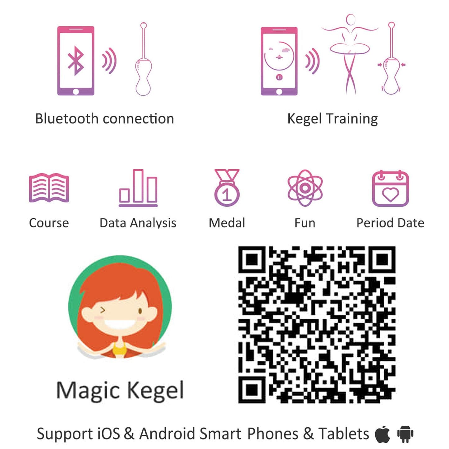 Magic Motion - Smart Kegel Master Balls Pink