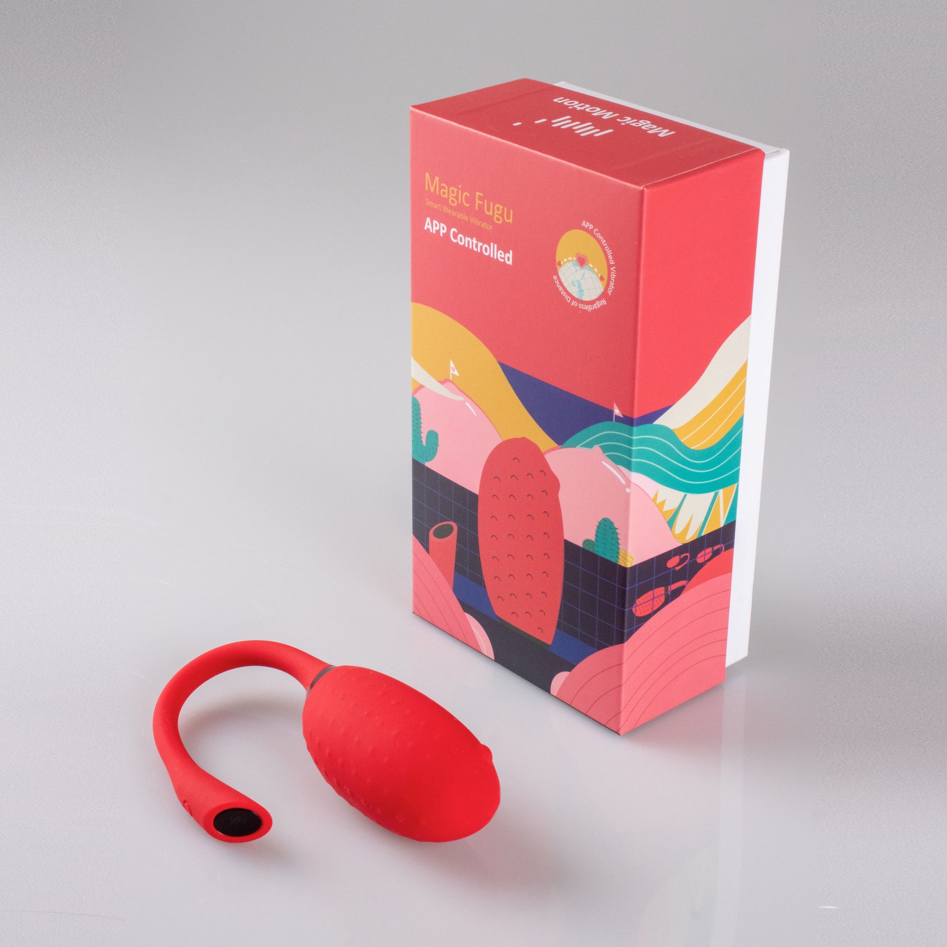 Magic Motion - Fugu Smart Wearable Vibrator - Red
