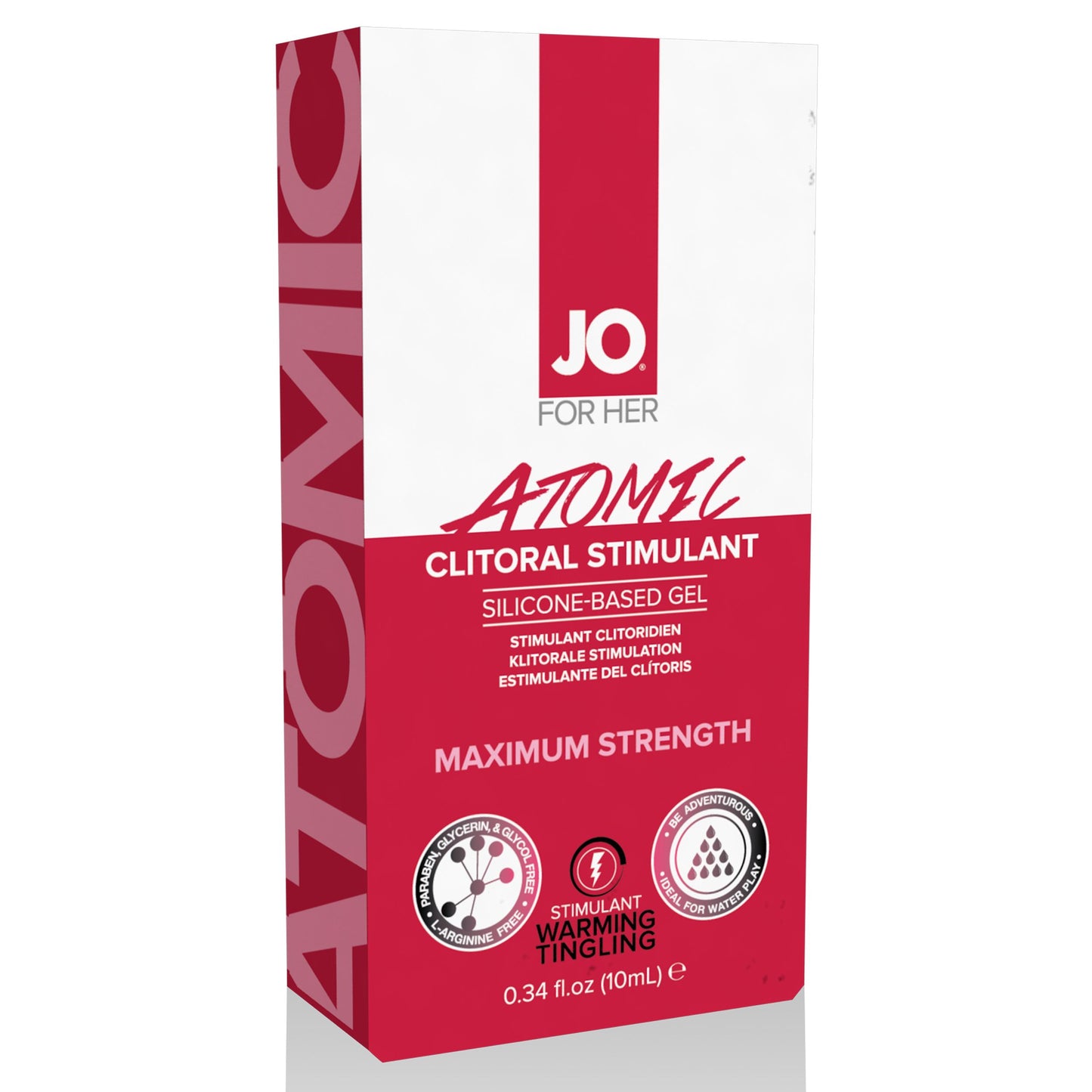 JO Atomic Stimulating Clitoris Gel Extra Strength -10 ml | System JO