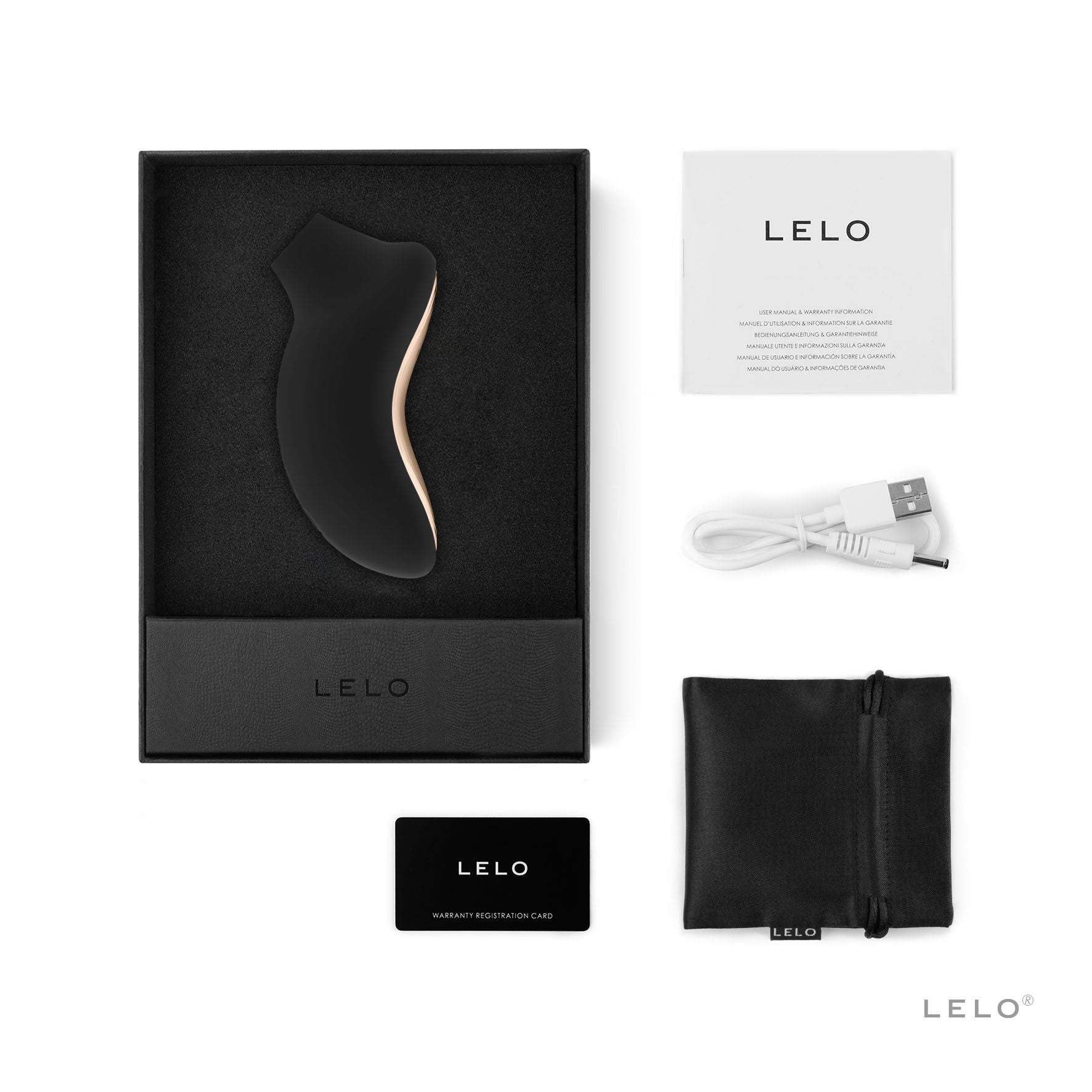 LELO - Sona 2 Cruise Air Pressure Vibrator - Black