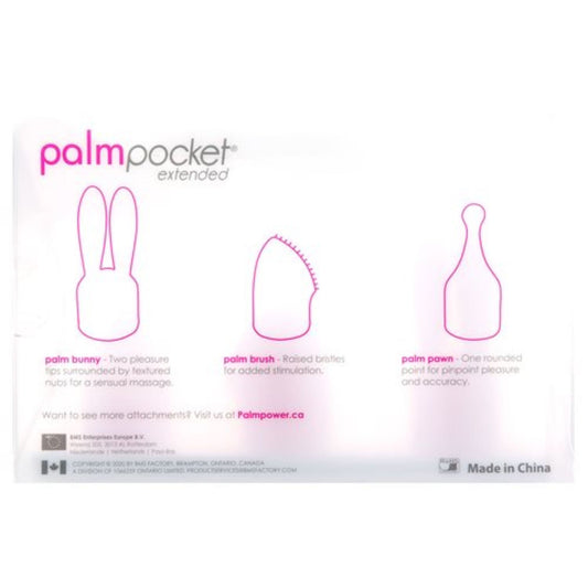 Palm Power - Pocket Extended Silicone Attachments
