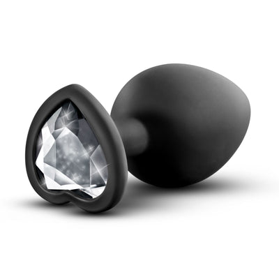 Temptasia Bling Plug Medium Black metal butt plug
