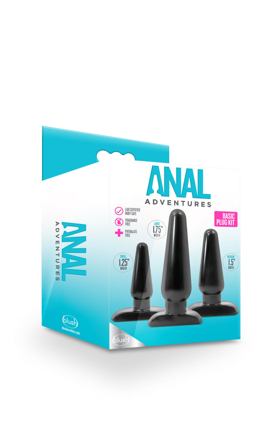 Anal Adventures - Basic Plug Kit